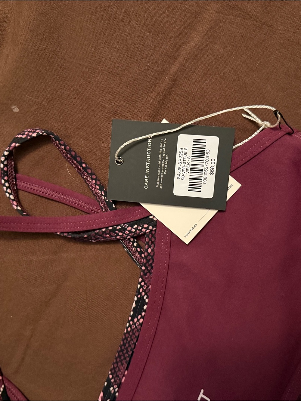 SET Active VIPER SPORTS BRA - Picture 2 of 2
